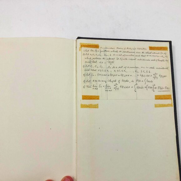 Elements of Calculus & Analytic Geometry by G B Thomas Jr 1962 2nd Printing - Picture 7 of 7